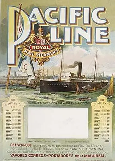 Image: Pacific Line Royal Mail Steamers (poster)