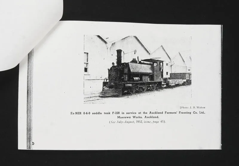 Locomotives in Northland Freezing Works - Moerewa
