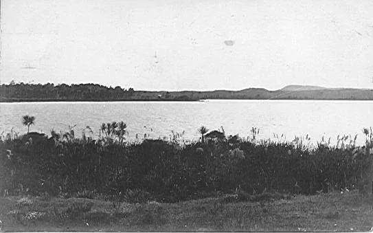 Lake Horowhenua from eastern side
