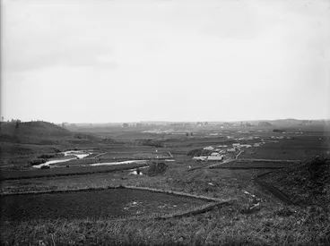 Image: Overlooking King Tukaroto Matutaera Potatau Te Wherowhero Tawhiao's pa at Whatiwhatihoe