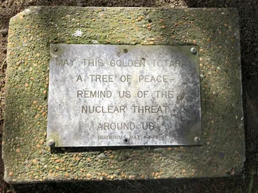 Image: Hiroshima commemoration plaque