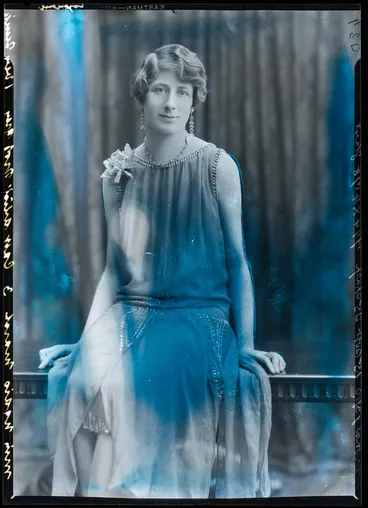 Image: Film Negative: Miss Ngaio Marsh