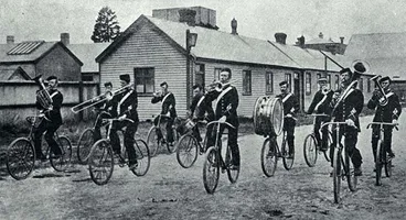 Christchurch Bicycle Band, 1898 Image: Christchurch Bicycle Band, 1898