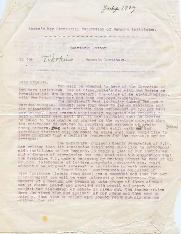 Image: Letter, Anna Elizabeth Jerome Spencer