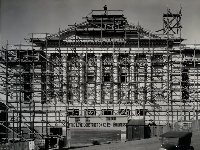 Town Hall - Construction c1928