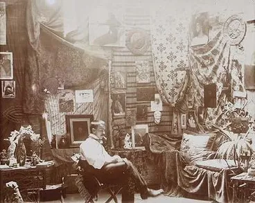 Image: [Goldie in His Studio ...]