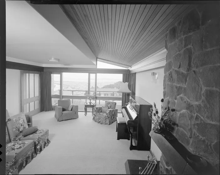 Living room, house of Mrs Law