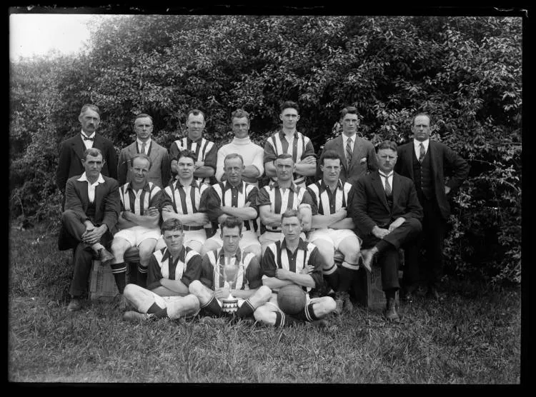 Soccer team, Swanson, 1926