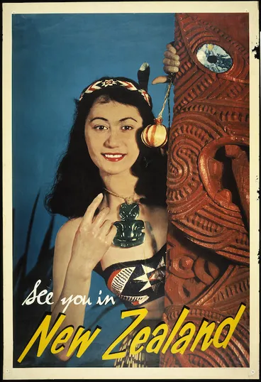 Image: [New Zealand. Department of Tourist and Publicity. Publicity Division] :See you in New Zealand. Produced in New Zealand by Pictorial Publications Ltd. [ca 1960].
