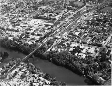 Image: Hamilton CBD across the Waikato River