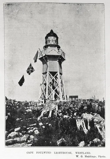 Image: Cape Foulwind lighthouse, Westland