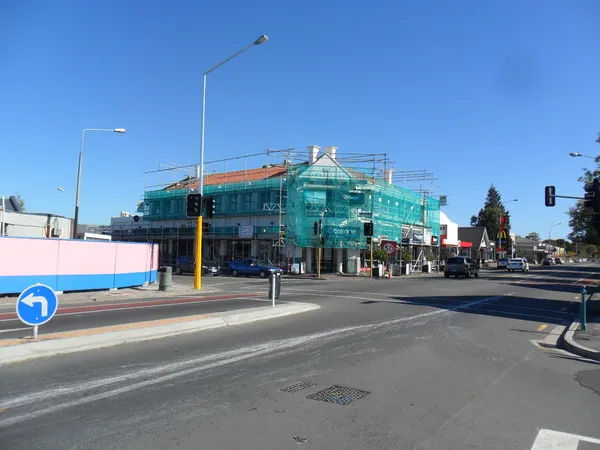 Scaffolding on Traiteur European Butchery