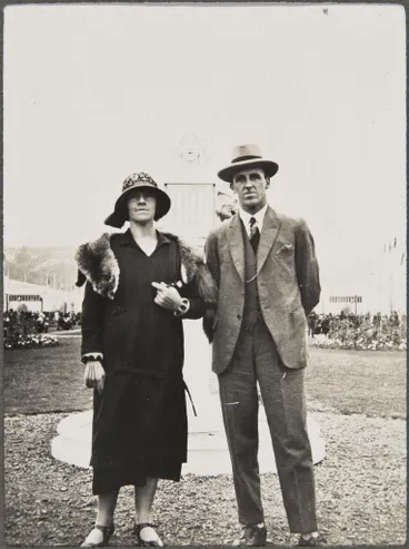 Image: A man and a woman