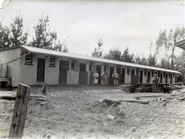 Wairarapa Racing Club: stables at Tauherenikau Image: Wairarapa Racing Club: stables at Tauherenikau