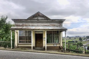 Old drapery store, Nightcaps, Southland, New Zealand. Image: Old drapery store, Nightcaps, Southland, New Zealand.