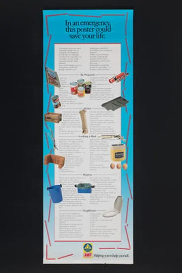 Image: In an emergency this poster could save your life