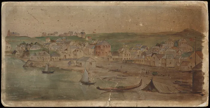 [Adams, John], fl 1844 :[Auckland in February 1844]