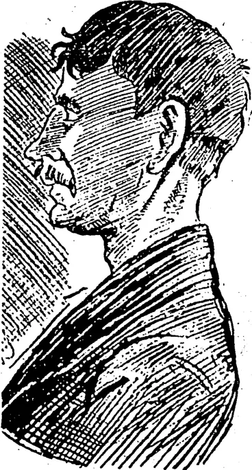 Image: THE PUMMELLED POMEROY  (Charged with Assaulting tho Mythic Thompson). (NZ Truth, 31 January 1914)