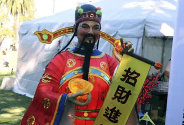 Image: Lanterns display, Auckland Lantern Festival.