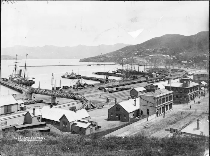 Lyttelton wharves