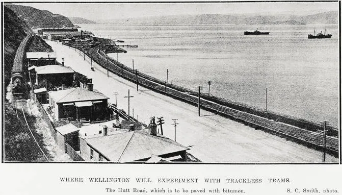 Where Wellington will experiment with trackless trams