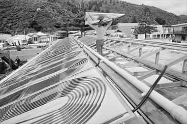 Image: Installing solar panels