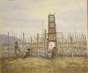 Image: Robley, Horatio Gordon 1840-1930 :Matata. October 1865.