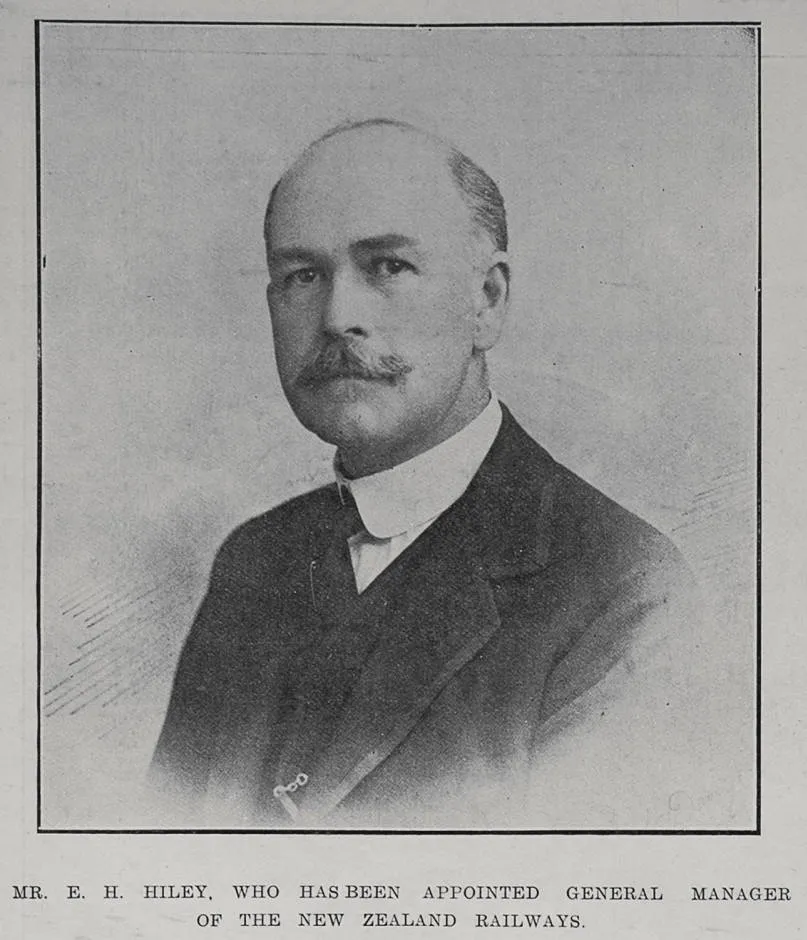 Mr. E. H. Hiley, Who Has Been Appointed General Manager Of The New Zealand Railways