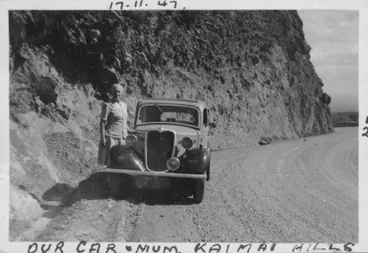 Image: Kaimai Road 1947