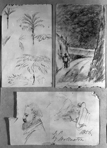 Image: Pearse, John 1808-1882 :[Miscellaneous sketches] 1856