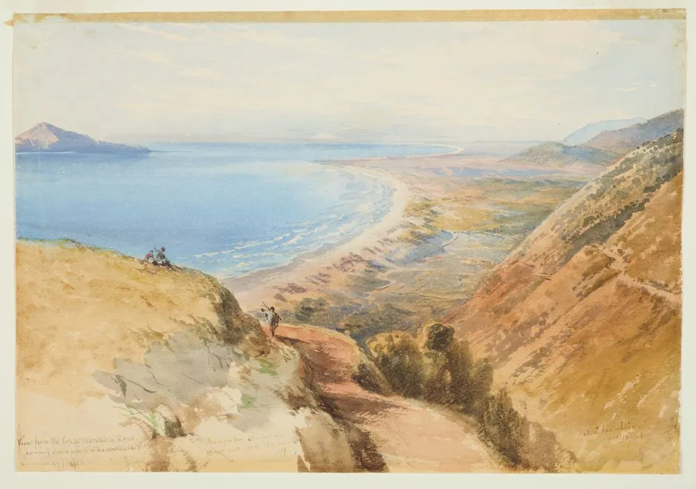 Horokiwi Road looking down to Paekakariki