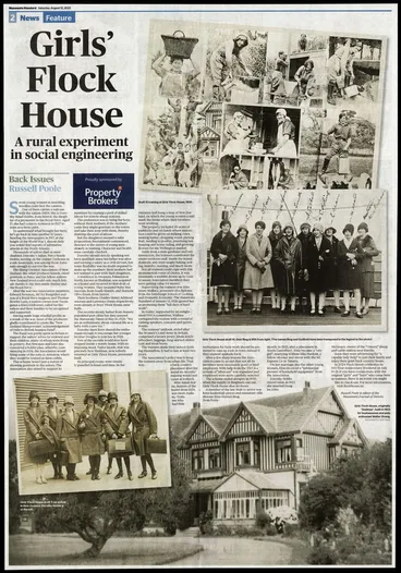 Image: Back Issues: Girls' Flock House