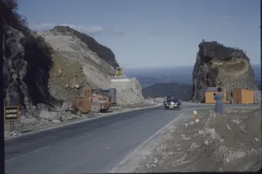 Image: Kaimai Road, Kaimai ranges 1963