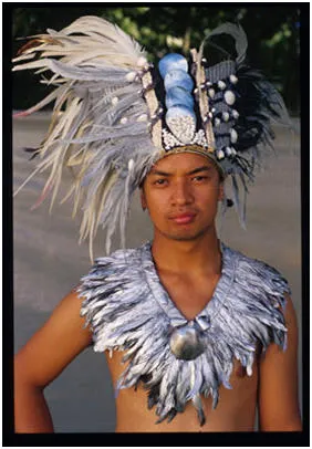 Cook Island Dancer, Aorere College, Polyfest, Auckland, New Zealand