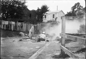 Image: Laundry day at Rotorua