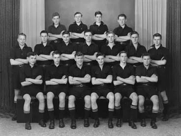 New Plymouth Boys' High School Prefects, Group Image: New Plymouth Boys' High School Prefects, Group