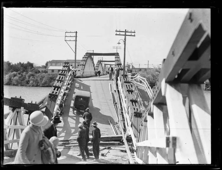 Wairoa Bridge, Napier Earthquake, 1931