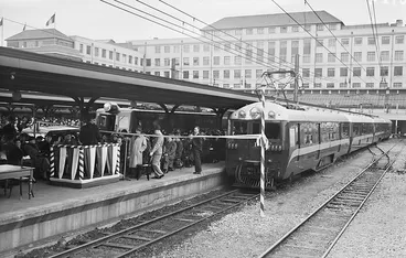 Wellington Railway Station - New Train launch Image: Wellington Railway Station - New Train launch