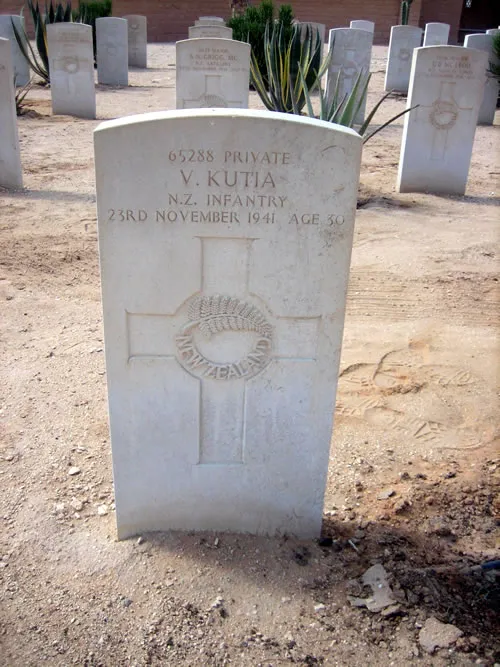 Victor Kutia's grave
