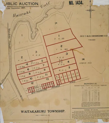 Image: Waitakaruru township