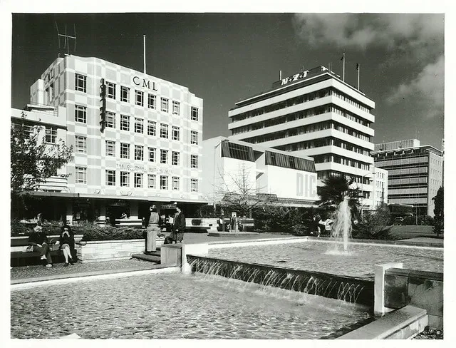 Fountains in Garden Place, Hamilton
