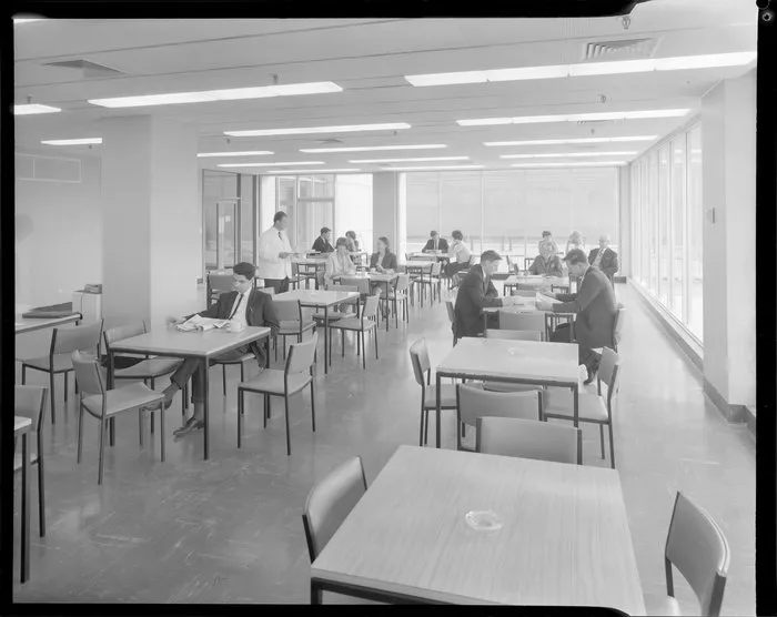 Imperial Chemical Industries (ICI), ICI House, Wellington, tea room
