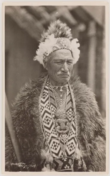 Image: Rangatira Arawa Chief, Mita Taupopoki