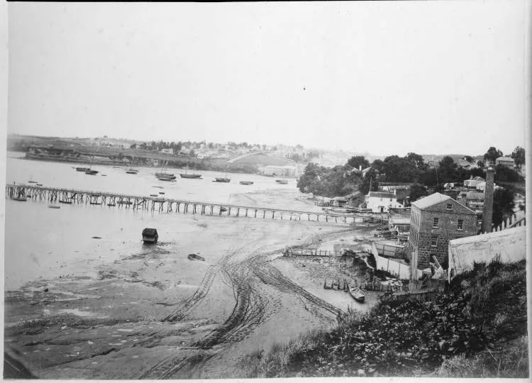 Wynyard Pier in Official Bay, Auckland