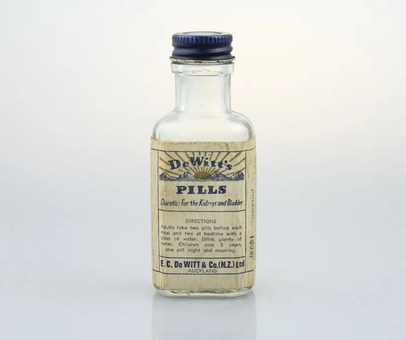 Bottle of de Witt's pills