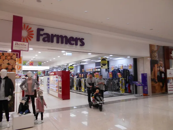 Farmers entrance at The Hub Hornby