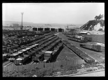 Image: Railway marshalling yard, The Strand, Parnell, 1927