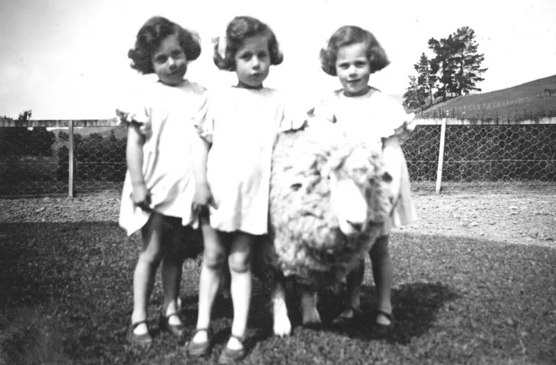 1941 With Pet Sheep