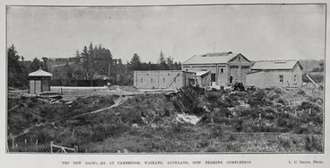 Image: THE NEW GASWORKS AT CAMBRIDGE, WAIKATO, AUCKLAND, NOW NEARING COMPLETION
