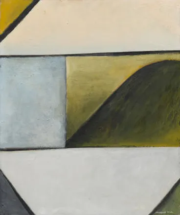 Image: Headland with simple shapes